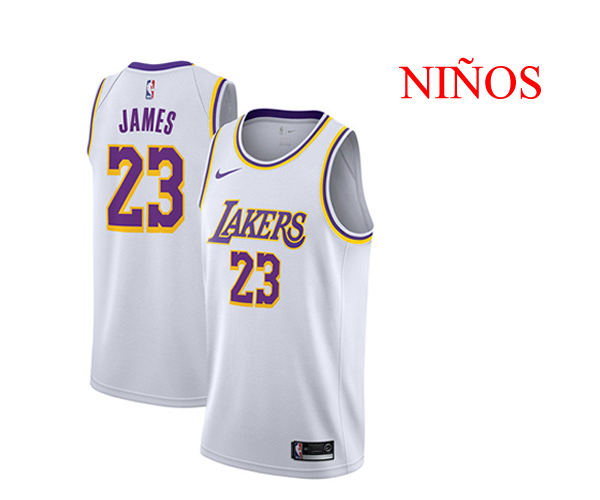 LeBron James, LA Lakers (Association 2019) - NIÑOS - Haga click en la imagen para cerrar